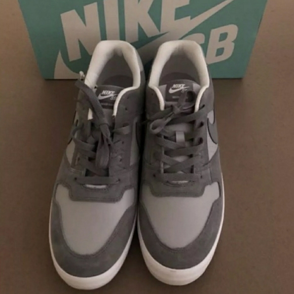 Nike SB Delta Force Vulc Grey Size 7 - Picture 2 of 6